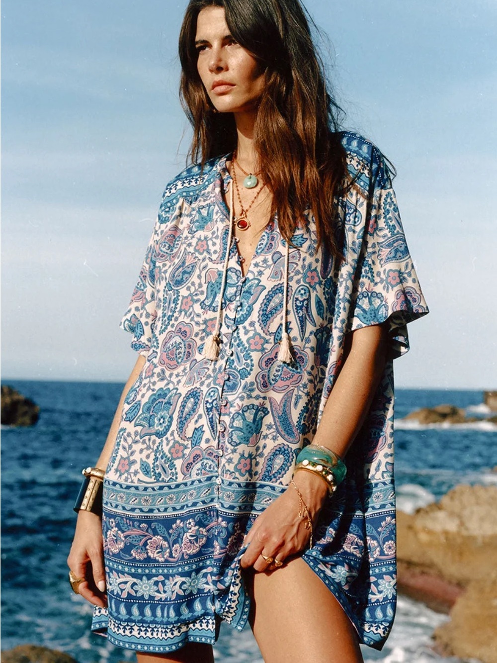Spell Marmont tunic dress